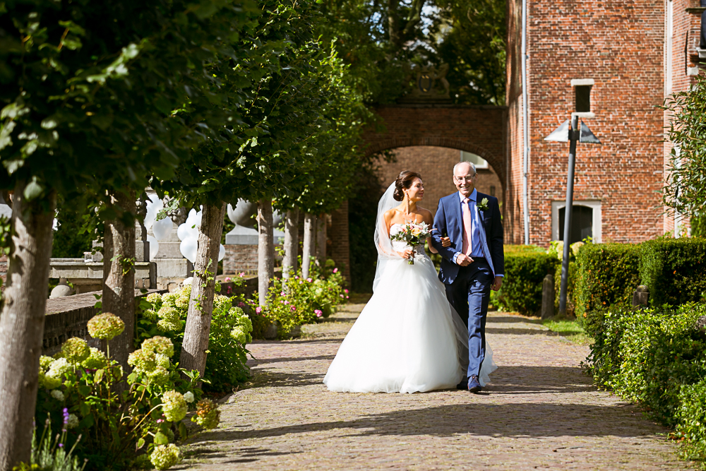 Prachtige bruiloft bij het Oude Slot Heemstede.